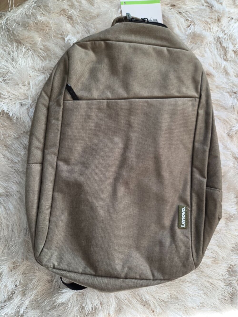 Unisex 15.6 Laptop Backpack School Work Light Brown